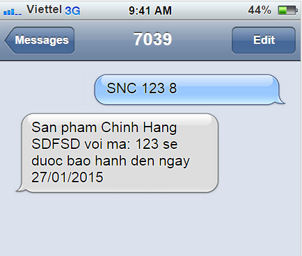 tin nhắn SMS